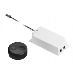 Wireless CCT touch switch 12V 60W Black (A) GTV