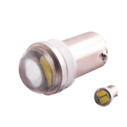 LED car lamp BA9S with lens white 24V LEDUA