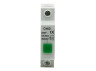 Single-phase voltage indicator 230V Lemanso on DIN-rail IP20 LM6361 green