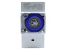 Timer Lemanso on DIN-rail mechanical 16A-1NO+1NC LM6353