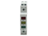 Three-phase voltage indicator 230V Lemanso on DIN-rail (3 colors: red, yellow, green) LM6362