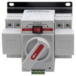 Reserve input circuit breaker 2P 230V 63A 1-phase