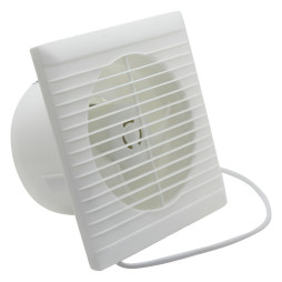 Wall fan with valve 150mm Lemanso LM9159