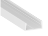 Aluminum profile for LED strip AL-111 2 meters white surface LEDUA