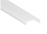 Aluminum profile for LED strip AL-111 2 meters white surface LEDUA