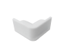 AL-06 corner connector white LEDUA (3D printing)
