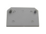 Side cap 16mm for JXB Lemanso / LMA2703 terminals gray, multiple of 25pcs (price per piece)