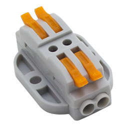 Terminal (2+2) double-sided Lemanso / LMA2612 (bolt mounting)