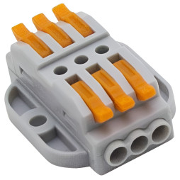 Terminal (3+3) double-sided Lemanso / LMA2613 (bolt mounting)