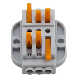 Terminal (3+3) double-sided Lemanso / LMA2613 (bolt mounting)