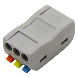 Terminal (3+3) double-sided Lemanso / LMA2619 colored flags (50pcs)