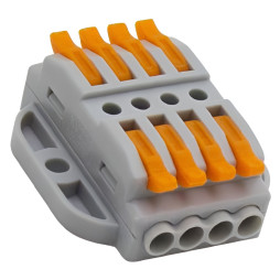 Terminal (4+4) double-sided Lemanso / LMA2617 (bolt mounting)