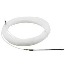 Cable extension d=3mm 25m Lemanso LMK204 nylon white