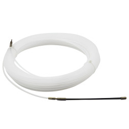 Cable extension d=3mm 30m Lemanso LMK205 nylon white