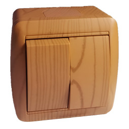 Surface switch 2nd LEMANSO Magnolia alder LMR2102