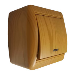 Surface switch 1st + LED backlight LEMANSO Magnolia alder LMR2109