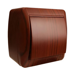 Surface switch 1-way LEMANSO Magnolia cherry LMR2201