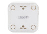 Computer socket 1-way LEMANSO Note white LMR2313