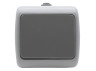 Switch surface-mounted 1st intermediate LEMANSO Nemo gray LMR2407
