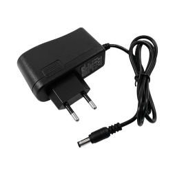 Power supply 12W-IP44 plastic, plug+cable 1m 12V/LM840 Lemanso