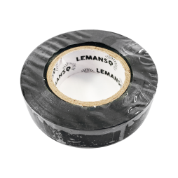 Insulating tape Standard 20 meters black LMA006 Lemanso