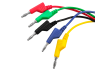 Tester crocodile clip + plug (banana) length 1m (5pcs), 12V LM9162 Lemanso