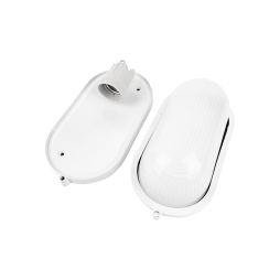 LED lamp housing 20W 220V oval metal. for LED lamp without solution BL-1451 white (BL-1401) Lemanso