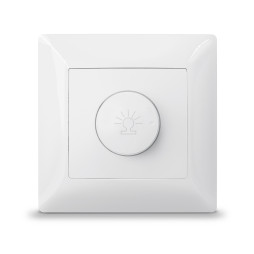 Dimmer 500W white TITANUM STANDARD