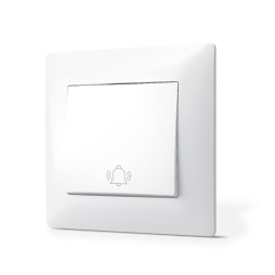 Call button white TITANUM STANDARD