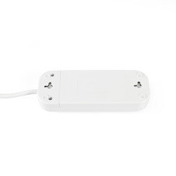 Extension cord without grounding 3 sockets 3m (2x1mm) white TITANUM STANDARD