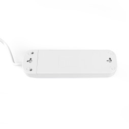 Extension cord without grounding 4 sockets 3m (2x1mm) white TITANUM STANDARD