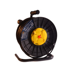 Extension coil LMK72008 4 sockets with covers 50m 16A with/with overload protection, maximum load 800-3000W Lemanso