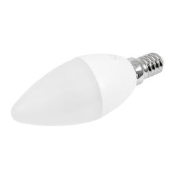 LED bulb E14-C37-6W-3000K 175-265V Sivio