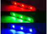 LED module BRT M2 5050-3 led W 0.72W RGB, 12V, IP65 with lenses