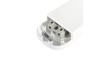 Extension socket without grounding 3 sockets white TITANUM STANDARD