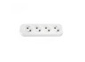 Extension socket without grounding 4 sockets white TITANUM STANDARD