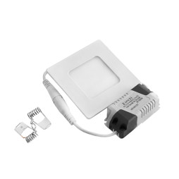 LED recessed DownLight 3w 220V square 6400k