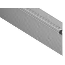 Aluminum profile for LED strip plinth AL-120 PL 112 3 meters anodized surface mounted LEDUA