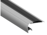 Aluminum profile for LED strip for stairs AL-121 LPOU 2 meters anodized LEDUA