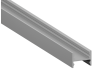 Aluminum profile for LED strip AL-123 LPS12 2 meters anodized surface mounted/suspended LEDUA