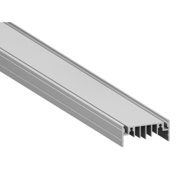 Aluminum profile for LED strip AL-LN50 3 meters anodized LEDUA