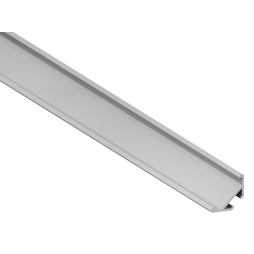 Aluminum profile for LED strip AL-134 LSU 2 meters anodized corner LEDUA