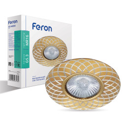 Built-in lamp Feron GS-M888 gold