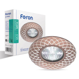 Built-in lamp Feron GS-M888 brown