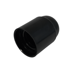E27 socket bakelite black - Italian 4A 250V / LM2528 Lemanso