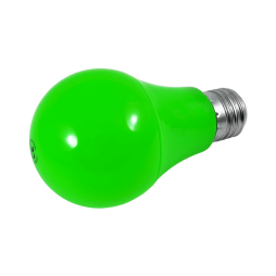 LED bulb 7W A60 E27 175-265V green / LM3086 Lemanso