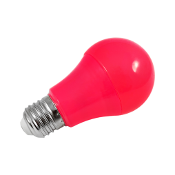 LED bulb 7W A60 E27 175-265V pink / LM3086 Lemanso