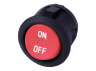 Switch red round LEDUA