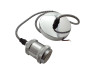 Metal pendant Lemanso 100*20mm + E27 silver 1.5m / LMA3221 for LED lamps