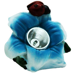 LED lawn lamp Lemanso with dimm., 1LED white IP44 6 months/ CAB132 flower